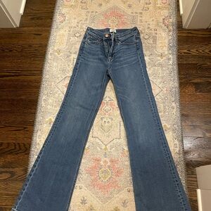 J. Crew Dark Blue Flare Jeans